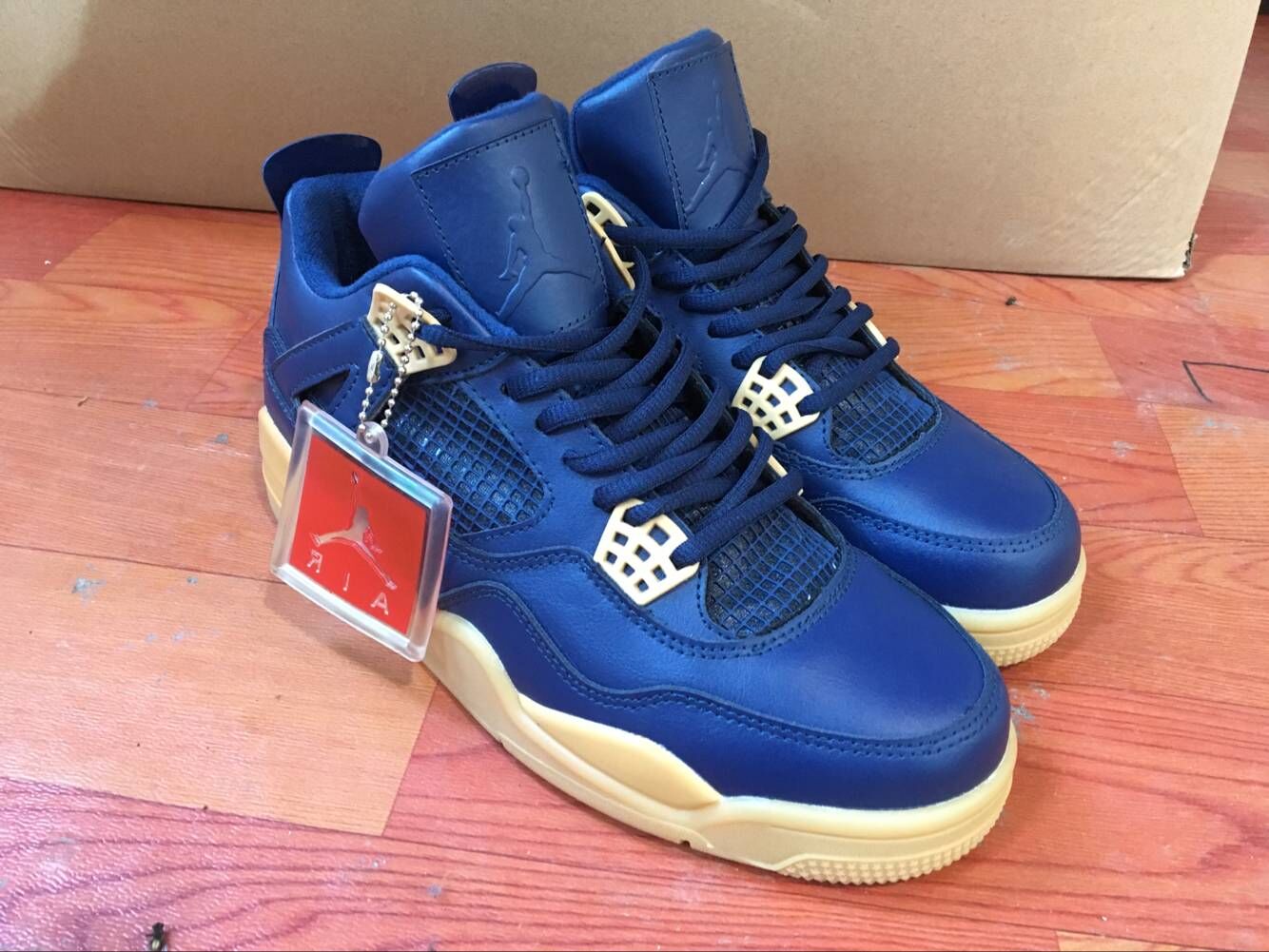 Air Jordan 4 Bekaa Blue Shoes - Click Image to Close